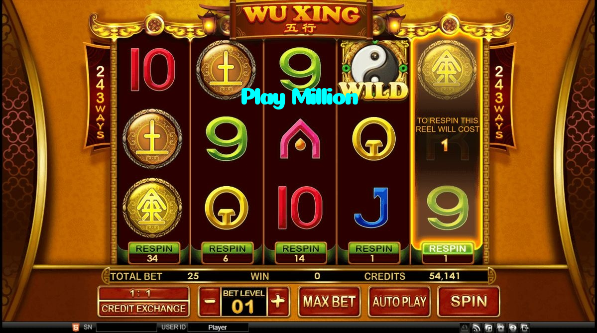 available types of Play Million bet including pre-match live express and system bets
